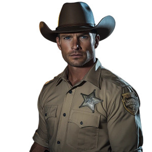 Sheriff Night Town Vinyl Car Decal Sticker – Waterproof & UV-Resistant 4.0" Sheriff Night Town Vinyl Car Decal Sticker – Waterproof & UV-Resistant 4.0"