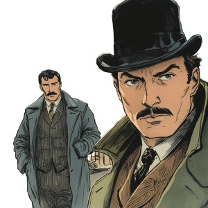 Sherlock Holmes Tin Tin Vinyl Car Decal Sticker – Waterproof & UV-Resistant 4.0"