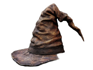 Sorting Hat Harry Potter Vinyl Car Decal Sticker – Waterproof & UV-Resistant 5.31"