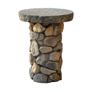 Stone Pedestal Vinyl Car Decal Sticker – Waterproof & UV-Resistant 4.0"