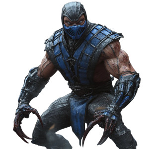 Sub Zero Fighting Scorpion Vinyl Car Decal Sticker – Waterproof & UV-Resistant 4.0"