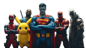 Superheroes Group Photo Vinyl Car Decal Sticker – Waterproof & UV-Resistant 7.14" Superheroes Group Photo Vinyl Car Decal Sticker – Waterproof & UV-Resistant 7.14"