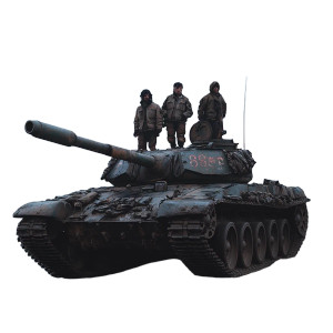 Tank Crew 8K Vinyl Car Decal Sticker – Waterproof & UV-Resistant 4.0"