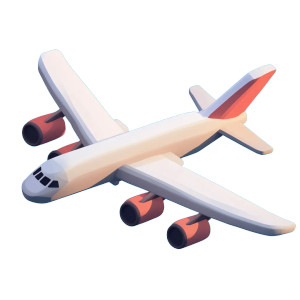 Travel Plane Icon Vinyl Car Decal Sticker – Waterproof & UV-Resistant 4.0"