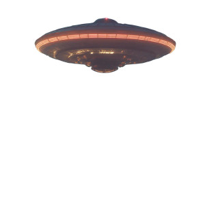 Ufo Stadium Fight Circus Vinyl Car Decal Sticker – Waterproof & UV-Resistant 4.0"
