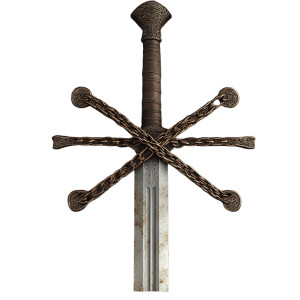 Umber Chainbreaker Sword Vinyl Car Decal Sticker – Waterproof & UV-Resistant 4.0"