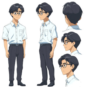 University Student Ghibli Turnaround Vinyl Car Decal Sticker – Waterproof & UV-Resistant 4.0" University Student Ghibli Turnaround Vinyl Car Decal Sticker – Waterproof & UV-Resistant 4.0"