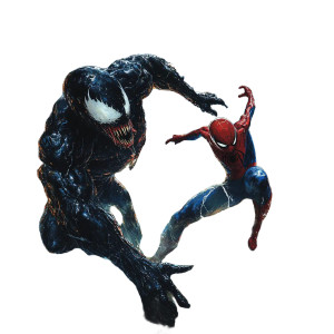 Venom Spiderman Nyc Traffic Vinyl Car Decal Sticker – Waterproof & UV-Resistant 4.0"