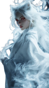 White Hair Woman Dark Sky Vinyl Car Decal Sticker – Waterproof & UV-Resistant 4.0" White Hair Woman Dark Sky Vinyl Car Decal Sticker – Waterproof & UV-Resistant 4.0"