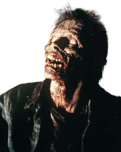 Zombie Bad Teeth Macro Vinyl Car Decal Sticker – Waterproof & UV-Resistant 4.0"