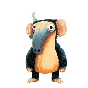 Anteater Childrens Illustration Vinyl Car Decal Sticker – Waterproof & UV-Resistant 4.0" Anteater Childrens Illustration Vinyl Car Decal Sticker – Waterproof & UV-Resistant 4.0"