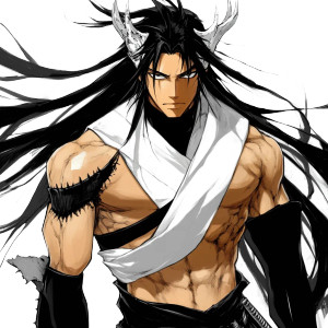 Arrancar Warrior Bleach Style Vinyl Car Decal Sticker – Waterproof & UV-Resistant 4.0"