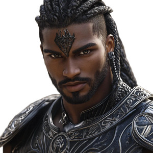 Black Panther Anime Armor Vinyl Car Decal Sticker – Waterproof & UV-Resistant 4.0"