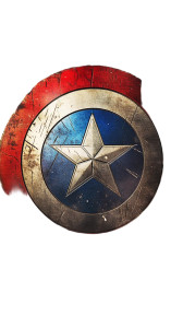 Captain America Shield Design Vinyl Car Decal Sticker – Waterproof & UV-Resistant 4.0" Captain America Shield Design Vinyl Car Decal Sticker – Waterproof & UV-Resistant 4.0"