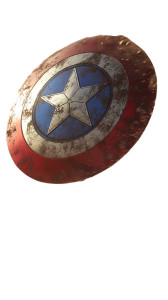 Captain America Shield Flight Vinyl Car Decal Sticker – Waterproof & UV-Resistant 4.0"