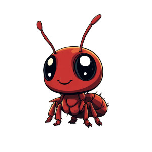 Cartoon Red Ant Vinyl Car Decal Sticker – Waterproof & UV-Resistant 4.0" Cartoon Red Ant Vinyl Car Decal Sticker – Waterproof & UV-Resistant 4.0"