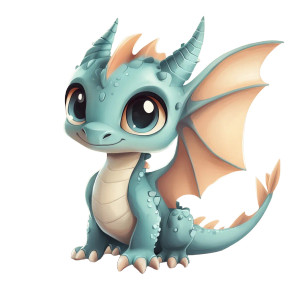 Chibi Dragon Vector Vinyl Car Decal Sticker – Waterproof & UV-Resistant 4.0" Chibi Dragon Vector Vinyl Car Decal Sticker – Waterproof & UV-Resistant 4.0"