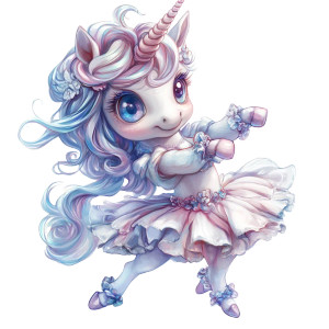 Chibi Unicorn Dancing Vinyl Car Decal Sticker – Waterproof & UV-Resistant 4.0" Chibi Unicorn Dancing Vinyl Car Decal Sticker – Waterproof & UV-Resistant 4.0"