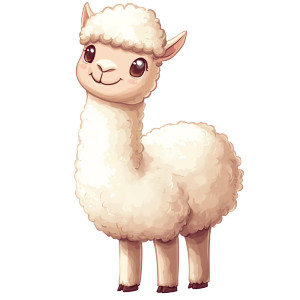 Cute Alpaca Cartoon Vinyl Car Decal Sticker – Waterproof & UV-Resistant 4.0" Cute Alpaca Cartoon Vinyl Car Decal Sticker – Waterproof & UV-Resistant 4.0"