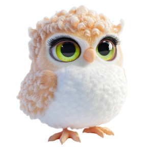 Cute Owl 3D Rendering Vinyl Car Decal Sticker – Waterproof & UV-Resistant 4.0" Cute Owl 3D Rendering Vinyl Car Decal Sticker – Waterproof & UV-Resistant 4.0"