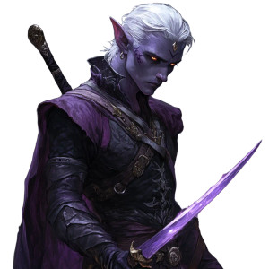 Dark Elf Psi Warrior Vinyl Car Decal Sticker – Waterproof & UV-Resistant 4.0"