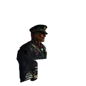 Dieselpunk General Stare Vinyl Car Decal Sticker – Waterproof & UV-Resistant 4.0" Dieselpunk General Stare Vinyl Car Decal Sticker – Waterproof & UV-Resistant 4.0"