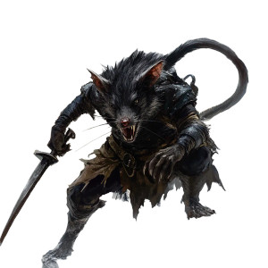 Dnd Wererat Vinyl Car Decal Sticker – Waterproof & UV-Resistant 4.0"