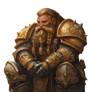 Dwarf Paladin Illustration Vinyl Car Decal Sticker – Waterproof & UV-Resistant 4.0" Dwarf Paladin Illustration Vinyl Car Decal Sticker – Waterproof & UV-Resistant 4.0"