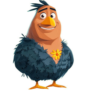 Dwayne Rock Duolingo Style Vinyl Car Decal Sticker – Waterproof & UV-Resistant 4.0"