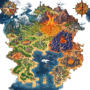 Elemundus World Map Vinyl Car Decal Sticker – Waterproof & UV-Resistant 4.0"