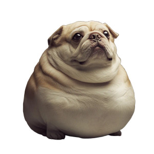 Fat Dog Vinyl Car Decal Sticker – Waterproof & UV-Resistant 4.0" Fat Dog Vinyl Car Decal Sticker – Waterproof & UV-Resistant 4.0"