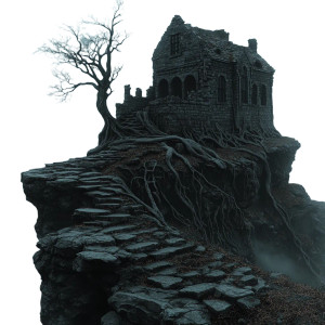 Fortress Forgotten Memories Vinyl Car Decal Sticker – Waterproof & UV-Resistant 4.0"