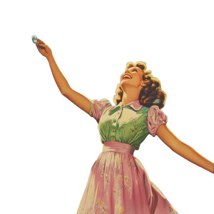 1950S Housewife Rainbow Dance Vinyl Car Decal Sticker – Waterproof & UV-Resistant 4.0" 1950S Housewife Rainbow Dance Vinyl Car Decal Sticker – Waterproof & UV-Resistant 4.0"