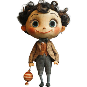 1950S Puppet Dancer Top Vinyl Car Decal Sticker – Waterproof & UV-Resistant 4.0" 1950S Puppet Dancer Top Vinyl Car Decal Sticker – Waterproof & UV-Resistant 4.0"