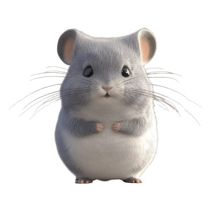 3D Animation Chinchilla Vinyl Car Decal Sticker – Waterproof & UV-Resistant 4.0" 3D Animation Chinchilla Vinyl Car Decal Sticker – Waterproof & UV-Resistant 4.0"