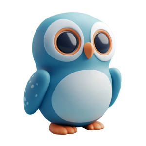 3D Cute Designer Logo Vinyl Car Decal Sticker – Waterproof & UV-Resistant 4.0"