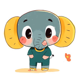 Adult Female Elephant Illustration Vinyl Car Decal Sticker – Waterproof & UV-Resistant 4.0" Adult Female Elephant Illustration Vinyl Car Decal Sticker – Waterproof & UV-Resistant 4.0"