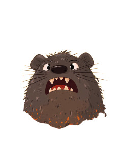 Angry Mole Dirt Hole Vinyl Car Decal Sticker – Waterproof & UV-Resistant 4.0" Angry Mole Dirt Hole Vinyl Car Decal Sticker – Waterproof & UV-Resistant 4.0"