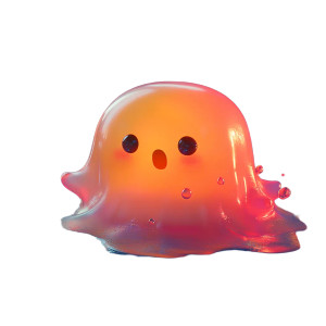 Anime Jelly Wobble Table Vinyl Car Decal Sticker – Waterproof & UV-Resistant 4.0"