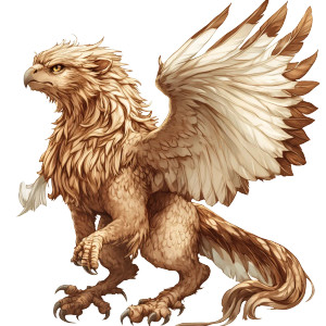 Baby Griffon Fantasy Painting Vinyl Car Decal Sticker – Waterproof & UV-Resistant 4.0"