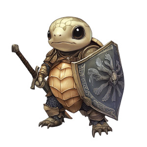 Baby Guardian Turtle Vinyl Car Decal Sticker – Waterproof & UV-Resistant 4.0"