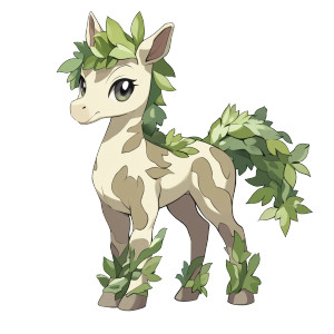 Baby Horse Pokemon Style Vinyl Car Decal Sticker – Waterproof & UV-Resistant 4.0"