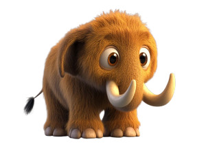 Baby Mammoth Brown Fur Vinyl Car Decal Sticker – Waterproof & UV-Resistant 5.31" Baby Mammoth Brown Fur Vinyl Car Decal Sticker – Waterproof & UV-Resistant 5.31"