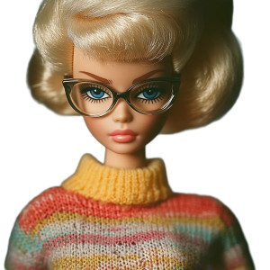 Barbie Front Portrait Vinyl Car Decal Sticker – Waterproof & UV-Resistant 4.0" Barbie Front Portrait Vinyl Car Decal Sticker – Waterproof & UV-Resistant 4.0"