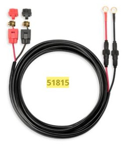 15ft Battery Charger Extension | Use With All Marine Chargers | Waterproof Fuses