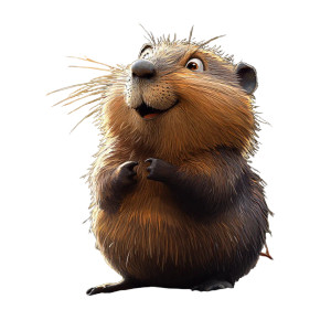 Beaver Disney Pixar Vinyl Car Decal Sticker – Waterproof & UV-Resistant 4.0" Beaver Disney Pixar Vinyl Car Decal Sticker – Waterproof & UV-Resistant 4.0"
