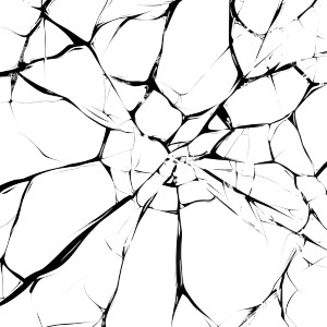 Black White Vector Glass Vinyl Car Decal Sticker – Waterproof & UV-Resistant 4.0"