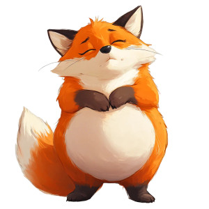Bloated Fox Burping Vinyl Car Decal Sticker – Waterproof & UV-Resistant 4.0" Bloated Fox Burping Vinyl Car Decal Sticker – Waterproof & UV-Resistant 4.0"