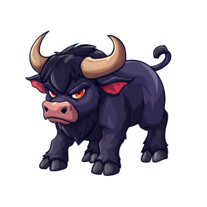 Bull Enemy Chibi Sprite Vinyl Car Decal Sticker – Waterproof & UV-Resistant 4.0" Bull Enemy Chibi Sprite Vinyl Car Decal Sticker – Waterproof & UV-Resistant 4.0"