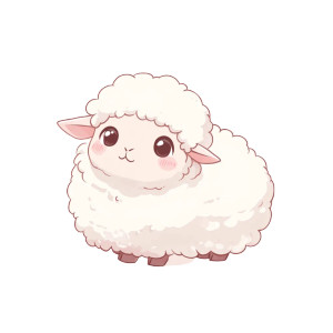 Cartoon Baby Sheep Vinyl Car Decal Sticker – Waterproof & UV-Resistant 4.0" Cartoon Baby Sheep Vinyl Car Decal Sticker – Waterproof & UV-Resistant 4.0"